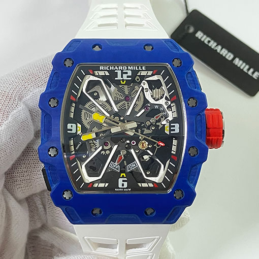 【ブルー】リシャール・ミルコピー RM 35-03 オートマティック ラファエル・ナダル 品質2年無料保証